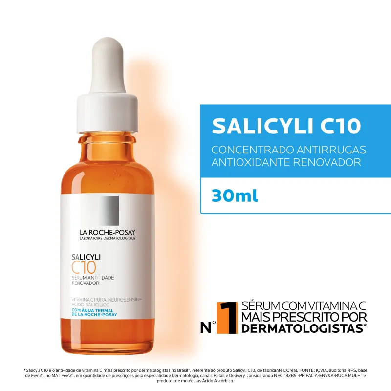 La Roche-Posay Salicyli C10 - Redutor de Linhas 30ml - Imagem 3