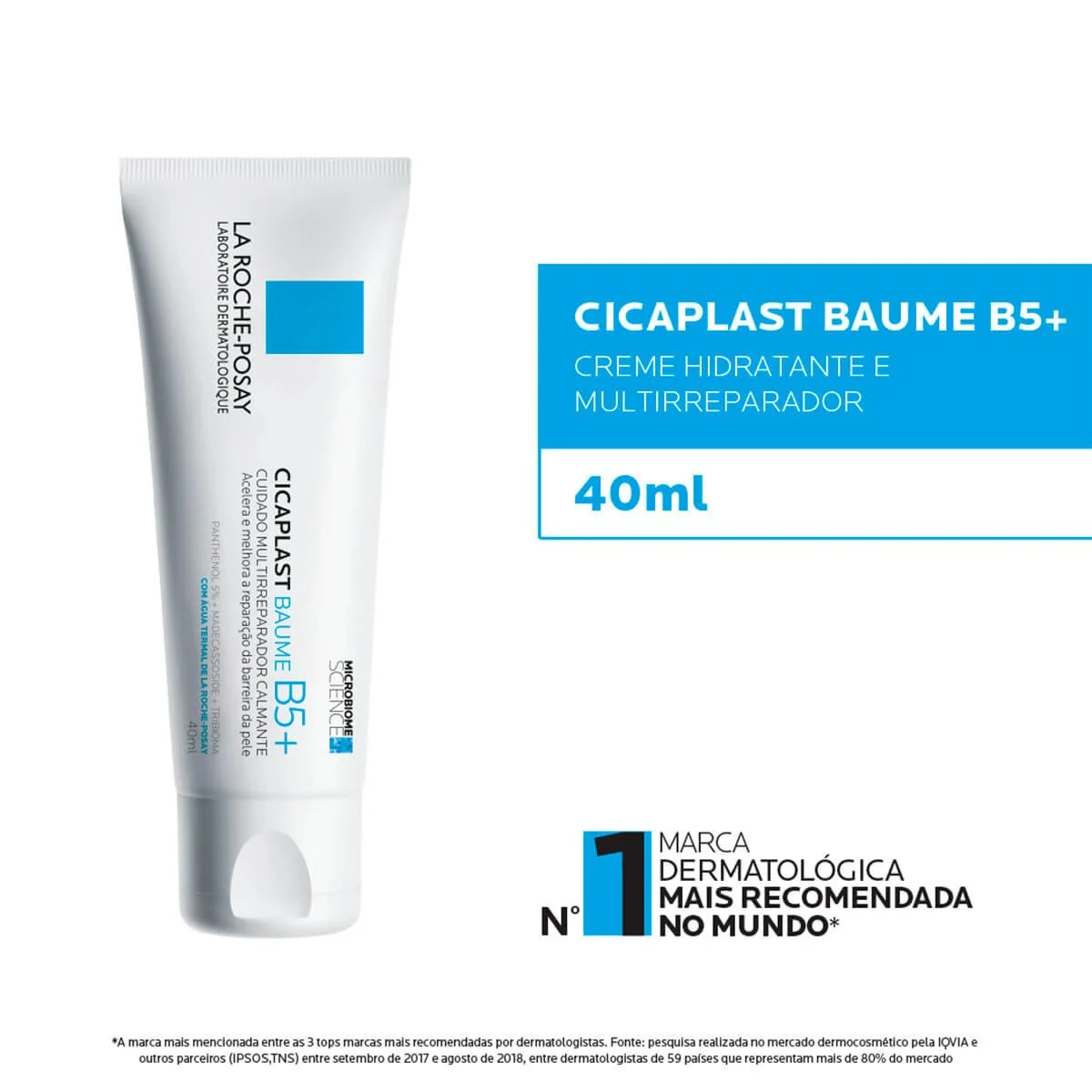 La Roche-Posay Cicaplast Baume B5 - Creme Hidratante 40ml - Imagem 2
